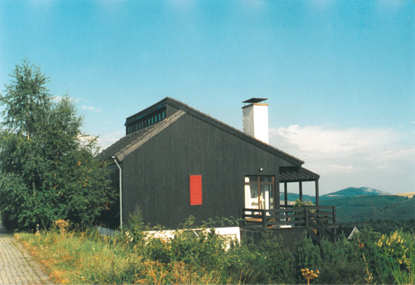 Haus am Hang in der Eifel